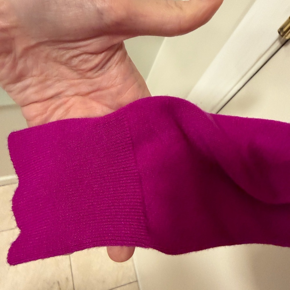 Danier Women's Vibrant Magenta Sweater - Picture 7 of 12